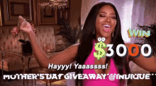 Happy Mother Hair Extensions GIF - Happy Mother Hair Extensions Wigs GIFs