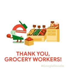 Thank You Grocery Workers Essential Employee GIF - Thank You Grocery Workers Essential Employee Food Providers GIFs