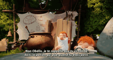 Asterix Le Secret De La Potion Magique GIF - Asterix Le Secret De La Potion Magique Non Obelix Je Te Rappelle Que Tu Es Tombe Dans La Potion Qui Pue Quand Tu Etais Petit GIFs