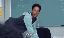 Abed Channeling Nicolas Cage - Community GIF - Community Nicolas Cage Abed Nadir GIFs