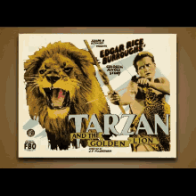 movies tarzan lion movie poster