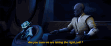 Star Wars Mace Windu GIF - Star Wars Mace Windu Are You Sure We Are Taking The Right Path GIFs