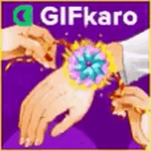 Wearing Rakhi Gifkaro GIF - Wearing Rakhi Gifkaro Festival GIFs