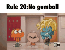 Rule20 No Gumball GIF - Rule20 No Gumball Bruv Rules GIFs