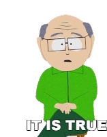 It Is True Mr Garrison Sticker - It Is True Mr Garrison South Park Stickers