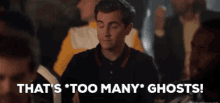 Too Many Ghosts Ted Lasso GIF - Too Many Ghosts Ted Lasso Ghosts GIFs