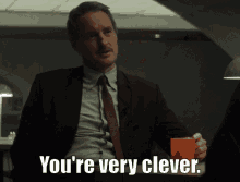 Youre Very Clever I Know GIF - Youre Very Clever I Know Mobius GIFs