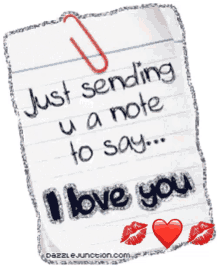 Love Note GIF - Love Note Sending Love GIFs