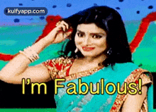 I'M Fabulous.Gif GIF - I'M Fabulous Shriya Stage Program GIFs