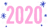 2020 Sparkle Sticker - 2020 Sparkle Shining Stickers