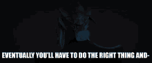 Krell Eventually Youll Have To Do The Right Thing Krell Execution GIF - Krell Eventually Youll Have To Do The Right Thing Krell Execution Krell Dies GIFs