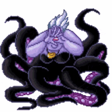 Little Mermaid Ursula GIF - Little Mermaid Ursula Tentacles GIFs