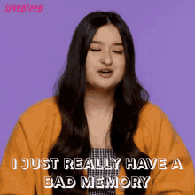 I Just Really Have A Bad Memory Stephanie Poetri GIF - I Just Really Have A Bad Memory Stephanie Poetri Seventeen GIFs
