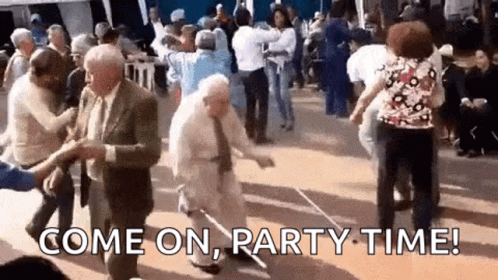 Old Man Partying GIFs | Tenor