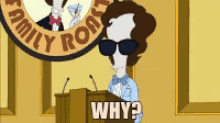 roger smith american dad why eyebags