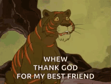 Thank God Relief GIF - Thank God Relief Tiger GIFs