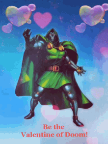 Valentines Day Marvel Dr Doom GIF - Valentines Day Marvel Dr Doom Dr Doom Heart GIFs