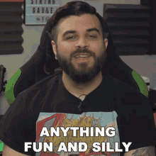 Anything Fun And Silly Andrew Baena GIF - Anything Fun And Silly Andrew Baena Whatever Makes You Laugh GIFs