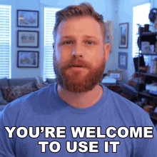 Youre Welcome To Use It Grady Smith GIF - Youre Welcome To Use It Grady Smith You Can Use It Anytime GIFs