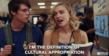 Im The Definition Of Cultural Appropriation White Girl GIF - Im The Definition Of Cultural Appropriation White Girl Culture GIFs