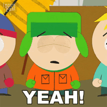 Yeah Kyle Broflovski GIF - Yeah Kyle Broflovski South Park GIFs