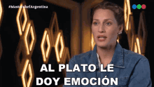 Al Plato Le Doy Emocion Mica Viciconte GIF - Al Plato Le Doy Emocion Mica Viciconte Masterchef Argentina GIFs
