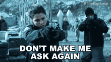 Dont Make Me Ask Again Chandra Wei GIF - Dont Make Me Ask Again Chandra Wei The Expanse GIFs