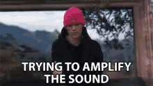 Trying To Amplify The Sound Justin Bieber GIF - Trying To Amplify The Sound Justin Bieber Eta GIFs