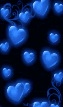 Blue Heart GIF - Blue Heart Falling Heart GIFs