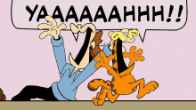 Yaaahh Jon Arbuckle GIF - Yaaahh Jon Arbuckle Garfield GIFs