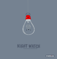 Downsign Night Watch GIF - Downsign Night Watch Bulb GIFs