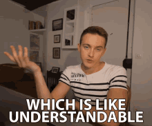 Which Is Like Understandable Damon Dominique GIF - Which Is Like Understandable Damon Dominique Obvious GIFs