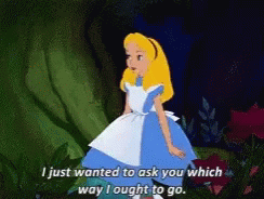 Alice In Wonderland Cat GIF - Alice In Wonderland Cat Directions - Discover  &amp; Share GIFs
