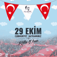 29ekim Cumhuriyet Bayrami GIF - 29ekim Cumhuriyet Bayrami Atatürk GIFs