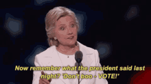 Dont Boo - Vote GIF - Remember President Running For President GIFs