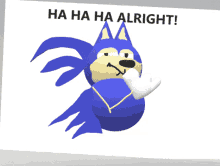 Sonic Sonic The Hedgehog GIF - Sonic Sonic The Hedgehog Ha Ha Ha Alright GIFs