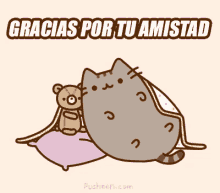 gracias por tu amistad cat pusheen relax gracias por tu amistad cat pusheen relax