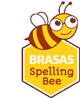 Brasas English Course Brasas Spelling Bee Sticker - Brasas English Course Brasas Brasas Spelling Bee Stickers
