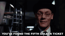 Youve Found The Fifth Golden Ticket Willy Wonka And The Chocolate Factory GIF - Youve Found The Fifth Golden Ticket Willy Wonka And The Chocolate Factory You Found The Last Golden Ticket GIFs