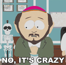 No Its Crazy Gerald Broflovski GIF - No Its Crazy Gerald Broflovski South Park GIFs