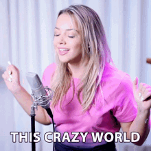 This Crazy World Emma Heesters GIF - This Crazy World Emma Heesters Makhna Song GIFs