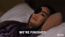 Were Finished Tia Carrere GIF - Were Finished Tia Carrere Lady Danger GIFs