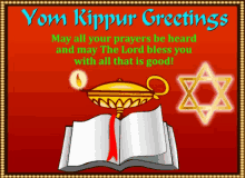 Yom Kippur Greetings Blessings GIF - Yom Kippur Greetings Blessings Happy Yom Kippur GIFs