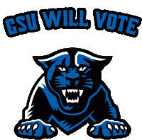 Gsu Will Vote Georgia State University Sticker - Gsu Will Vote Gsu Georgia State University Stickers