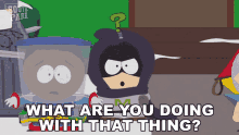 what are you doing with that thing mysterion kenny mccormick tupperware tolkien black
