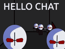 Hello Chat Madness Combat GIF - Hello Chat Madness Combat Mag Agent GIFs