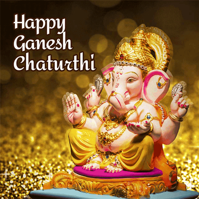 Happy Ganesh Chaturthi Gif Happy Ganesh Chaturthi Discover Share Gifs