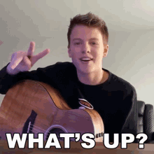 Whats Up Carson Lueders GIF - Whats Up Carson Lueders Hey Guys GIFs