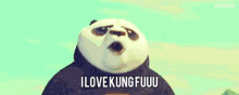 kung fu panda po i love kung fu shouting