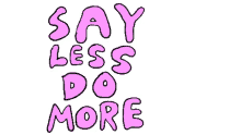 less be
